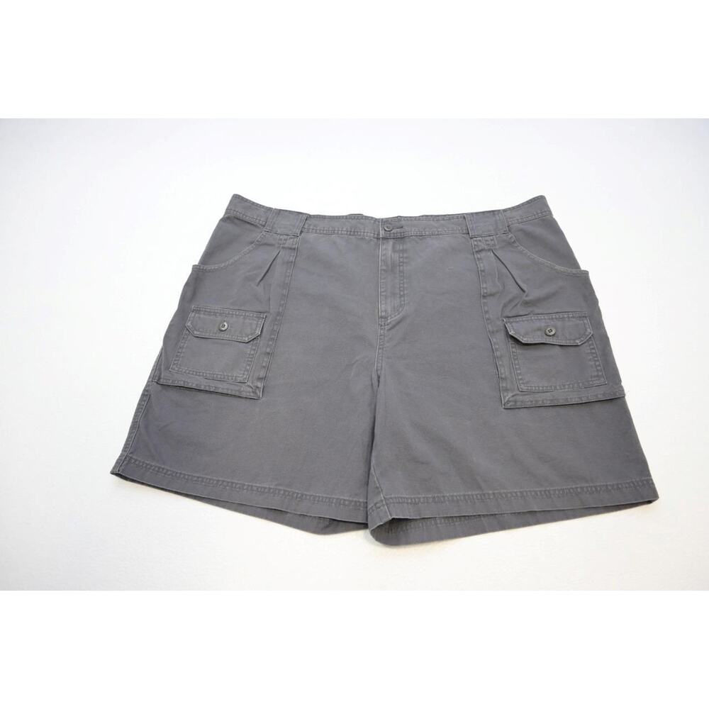 Cabelas Cargo Shorts Rugged Gray Flat Hiking Camping Fishing Mens‎ Size 44